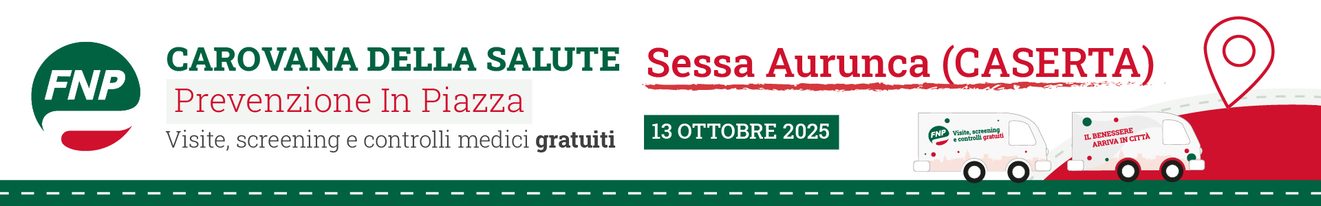 CAROVANA DELLA SALUTE Sessa Arunca