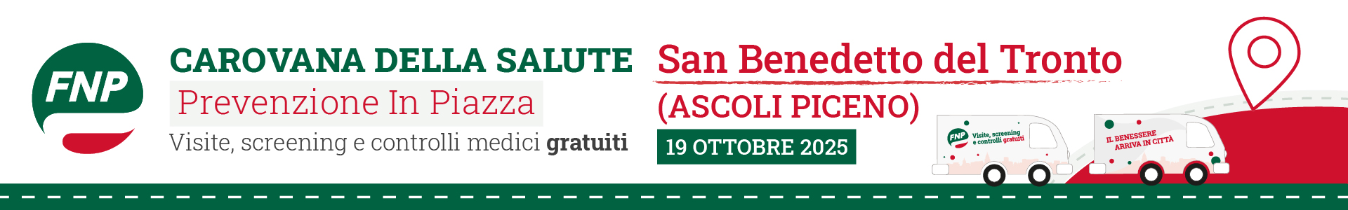 CAROVANA DELLA SALUTE San Benedetto del Tronto